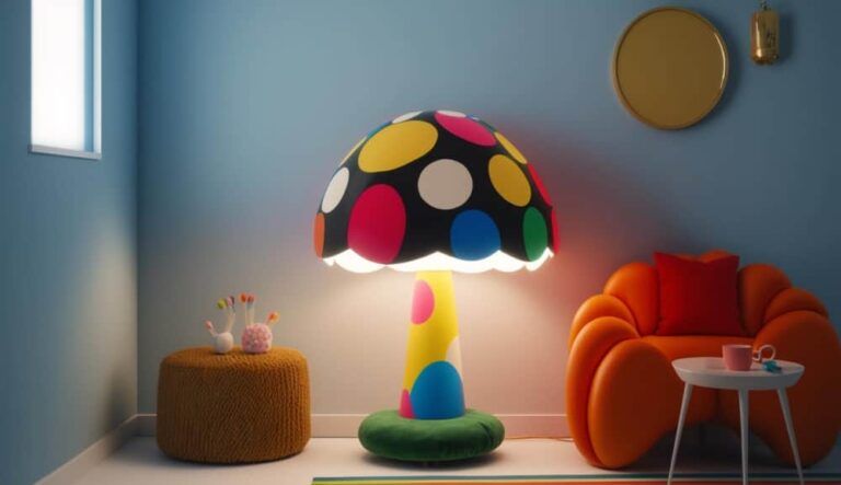 Lampadaire chambre bébé